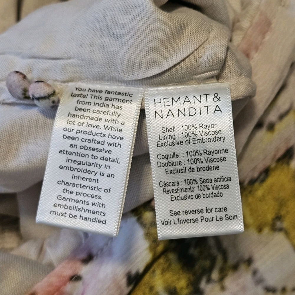 HEMANT & NANDITA Maya Patterned Women's Romper - Picture 15 of 17